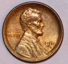 1910-S Lincoln Wheat Cent - Red Brown - BU - #2926D