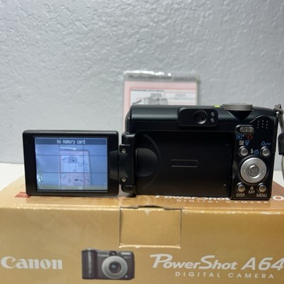 Canon PowerShot A640 10.0MP Digital Camera - Black for sale online