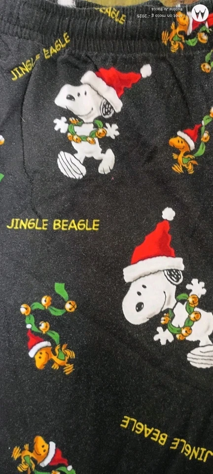 花生 Jingle Beagle Snoopy 睡衣 尺寸 小号 [28-30] 男式 — 第 3/4 张图片