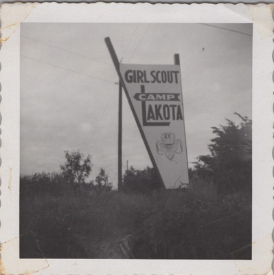 #ad Girl Scout Camp Lakota Los Angelas Kern County VINTAGE PHOTO ORIGINAL $15.00
