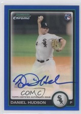 2010 Bowman Chrome Blue Refractor Rookie 64/250 Daniel Hudson #220 Auto 2u8