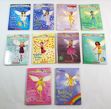 Lot 10 Rainbow Magic Fairies Chapter Books by Daisy Meadows Paperback