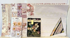 Prima Marketing Mixed Scrapbook LOT Paper Flowers