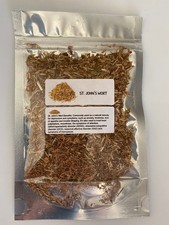 St. John's Wort Cut  Sifted Organic Herb Natural 28.3g for Mood Support
