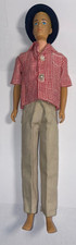 Vintage 1960s Ken Doll with Painted Blonde Hair in Original Swim Outfit — listing 6