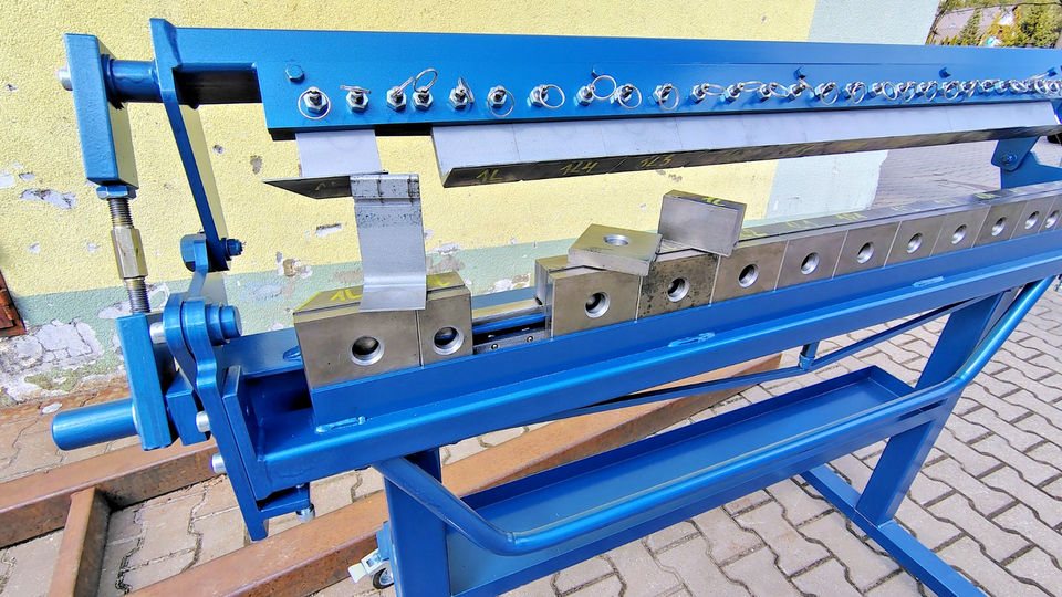 Sheet Metal Box & Pan Folder Segment Bending Folding Machine 1250mm /0 ...