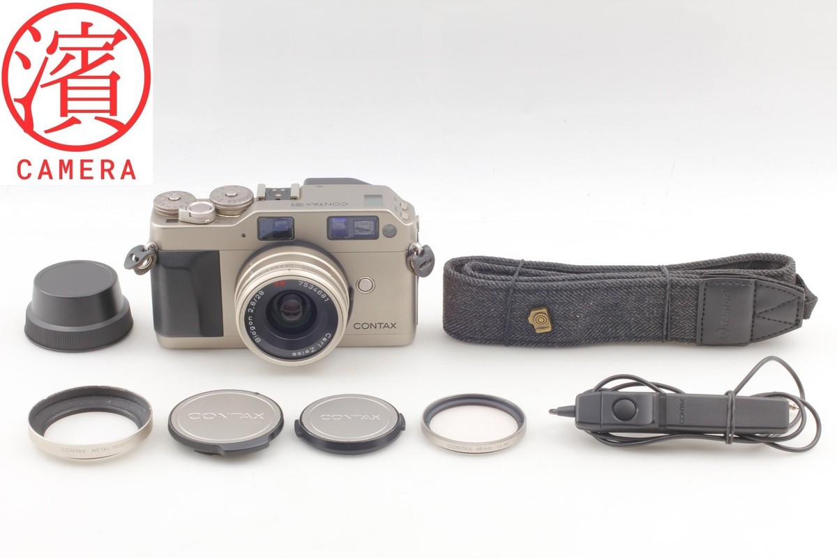 フィルムカメラ Contax G1 Rangefinder Film Camera 28mm NEAR MINT