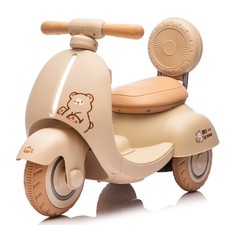12V Kids Ride On Electric Motorcycle Toddler Scooter w/Wheels  Parents Control