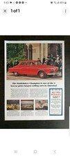 Vintage 1950 STUDEBAKER CHAMPION Automobile Full-Pg Lg Magazine Print Ad