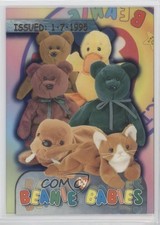 1999 Ty Beanie Babies Series 4 Case Topper Issue Groups 1/7/1995 0o9
