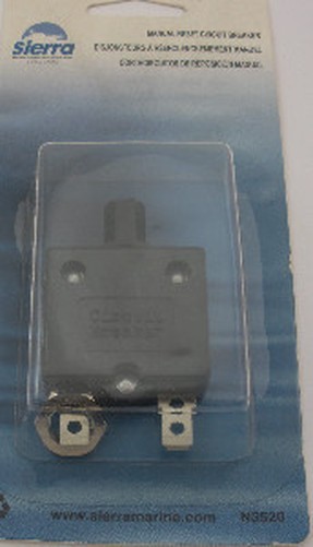 Sierra CB41210 Push Button Circuit Breaker 10 Amp