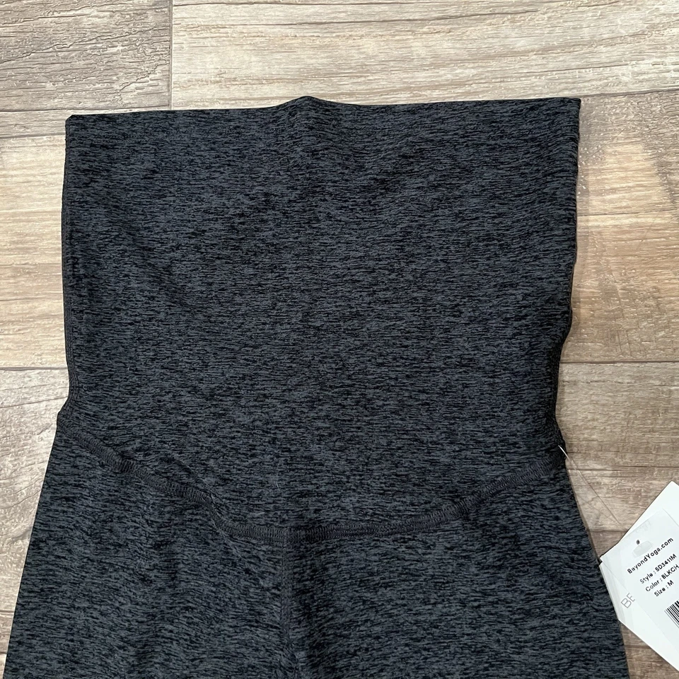 NWT Beyond Yoga Beyond The Bump Maternity Legging Space Dye Gray Sz M SD3411M - Image 2 of 4