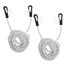 2 PCS Backpacking Clothes Line Retractable Clothesline Indoor Portable Outdoor