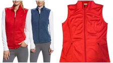 Ariat Women's AriatTEK ColdSeries Conquest Equestrian vest Full Zip Red M 8-10