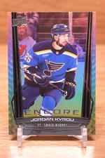 2025-26 Upper Deck Encore #E-19 Jordan Kyrou - St. Louis Blues