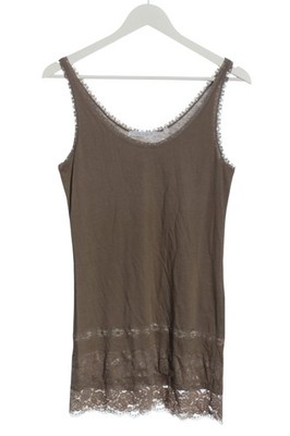 ONE TOUCH Longtop Damen Top Gr. DE 38 graubraun Casual-Look