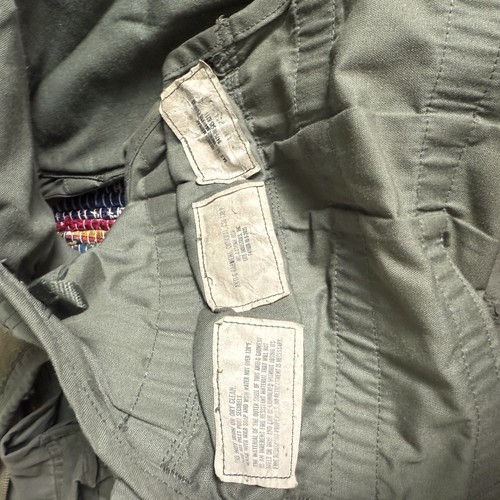 Vintage Military Flight Suit Anti-G Pants USAF Pilot Gear 80s W/ OG Cap + Gloves - Picture 2 of 3