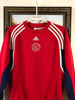 Vintage 90's Adidas Ajax Amsterdam Football Sweatshirt Vintage 90's Adidas Ajax Amsterdam Football Sweatshirt