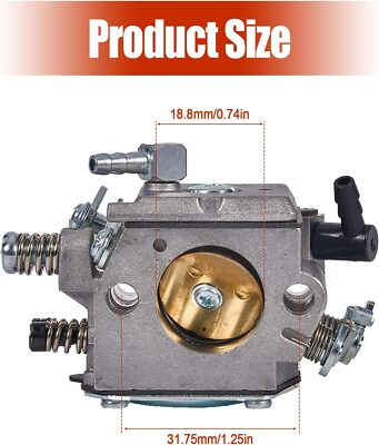 Carburatore Per Motoseghe Echo CS-590, CS-600P, CS600 – Sostituisce A021001662, A021001661, A021001660 - Foto 3