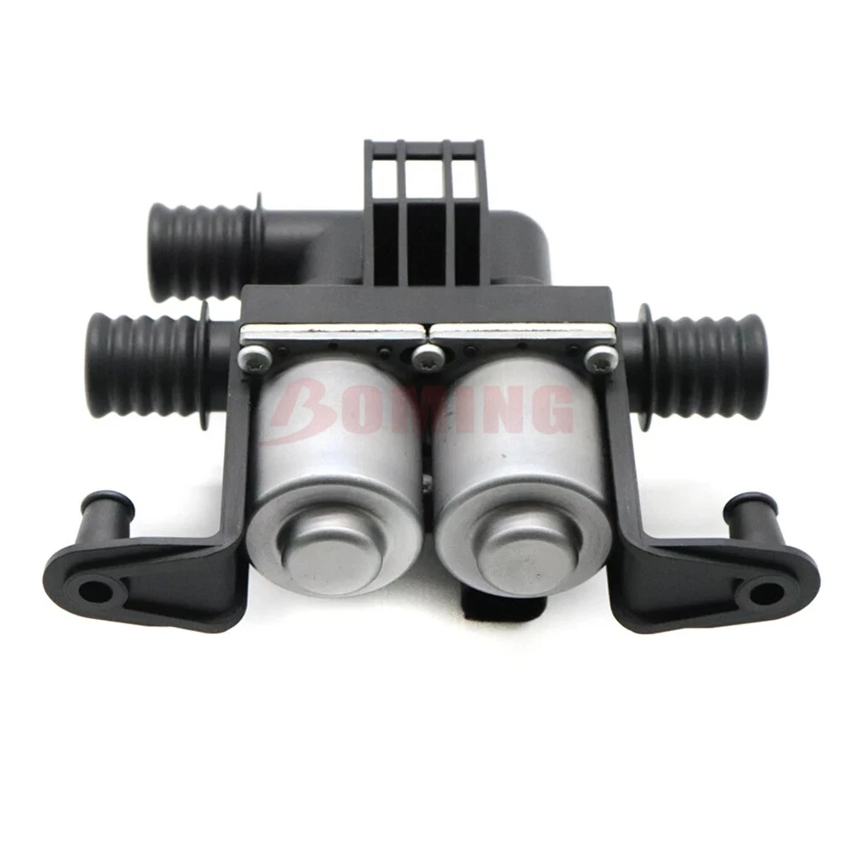 Nueva válvula de agua de calefacción de aire acondicionado de alta calidad solenoide doble para BMW M5 M6 525i 525xi Foto 4 de 4