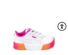 Puma Carina 2.0 Popsicle IceCream Lollipop Fade Athletic Shoe Toddler Sz 6C Pink