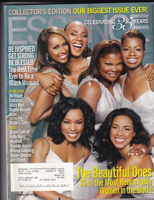 Essence Mag Mo'Nique Fantasia Alicia Keys May 2005 112719nonr