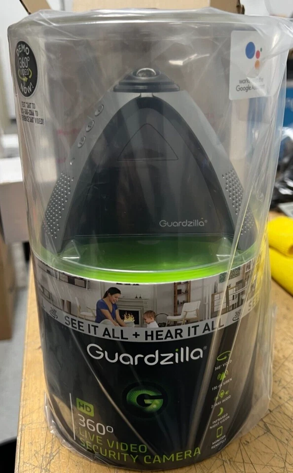 Guardzilla GZ360 360 Wireless Wifi HD Live Video Security Camera - Image 2 of 3