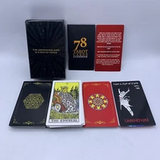The Unknowable Lives In A Pack of Cards Tarot & Oracle Cards Deck by ML
