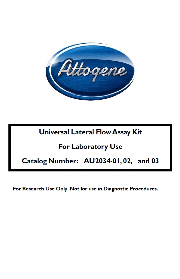 Ensayo de flujo lateral universal versiones Single Plex y Multi-Plex (Strep Gold) Foto 3 de 4