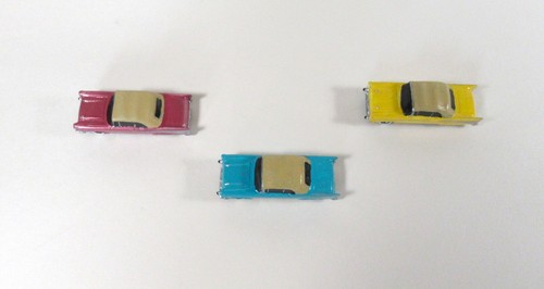 New! SMC-GG-1170 1957 Chevy Bel Air Conv. Top Up HO-1/87 Scale White Resin Kit - Picture 5 of 5