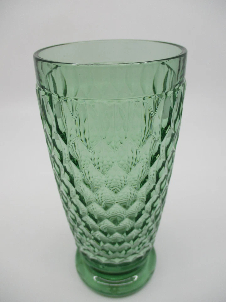 VILLEROY & BOCH VILLEROY BOCH BOSTON GREEN HIGHBALL - 6 1/4" x 2 7/8" 0102B