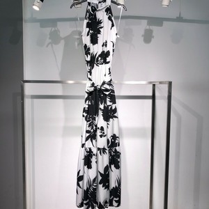 vestito donna bianco e nero