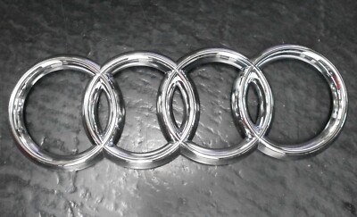 Original Audi A8 (2004-2007)  Audi-Ringe Kühlergrill chrom  4E0853605A 2ZZ