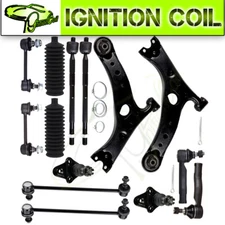 Front Lower Control Arm Ball Joint Tie Rod End Suspension For 01-03 Toyota RAV4