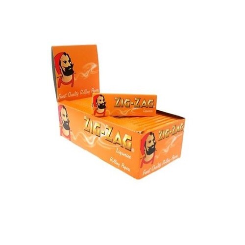 Zig Zag Liquorice Regular Cigarette Rolling Papers 20 Pack - Picture 2 of 4
