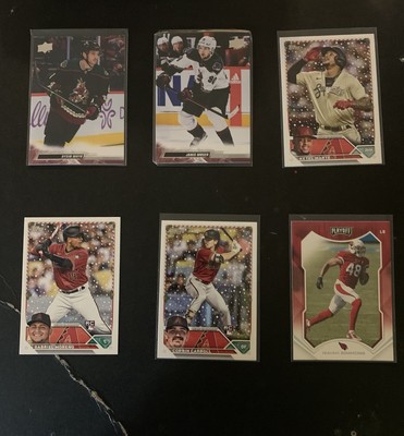1990-2023 Upper Deck, Topps, Panini, NFL ProSet Arizona Mixed Card Lot Of 15