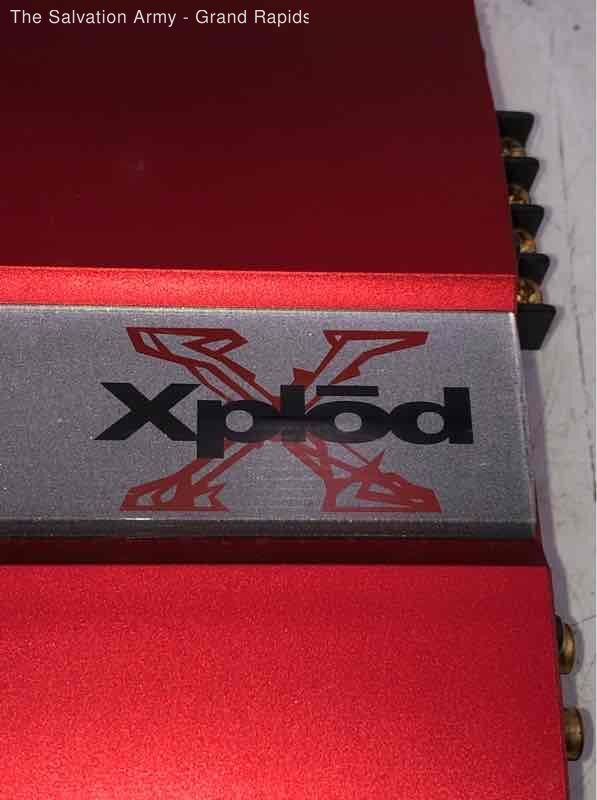 Sony XPlod XM1002HX Red 2/1 Channel Car Audio Stereo Power Amplifier