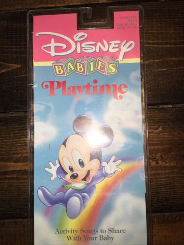 Disney Babies Playtime cassette tape - ORIGINAL PACKAGING - BRAND NEW - Picture 1 of 5