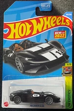 Hot Wheels 2022 HW Exotics 6/10 Black McLaren Elva New For 2022