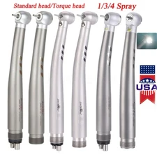 NSK Style Dental E-generator LED High Speed Handpiece Fiber Optic Air Turbine US