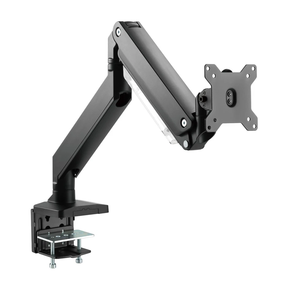 Monitor Gasdruck Tisch Halterung Alu bis 15 kg 35 Zoll Office-GS512A - Bild 2 von 4