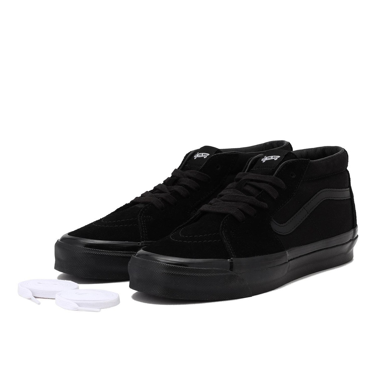 靴 vans Sk8-Mid Reissue 83 Vans Sk8-Mid Reissue 83 Black | SOMEWHERE®