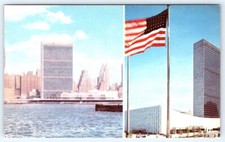 Postcard New York City NY The United Natio