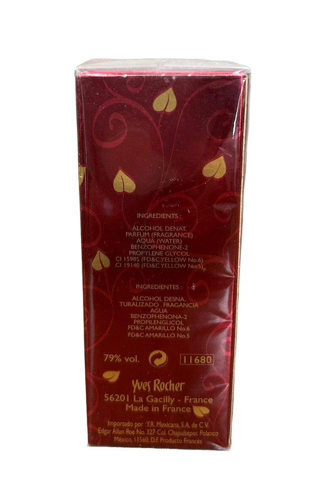 Yves Rocher YRIA L'Eau de Parfum Spray 1.7 Oz 50 ml NEW Sealed - Image 2 of 4