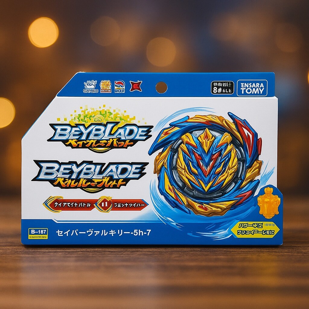 Beyblade Burst B-187 Savior Valkyrie.Sh-7 Starter w/ Launcher