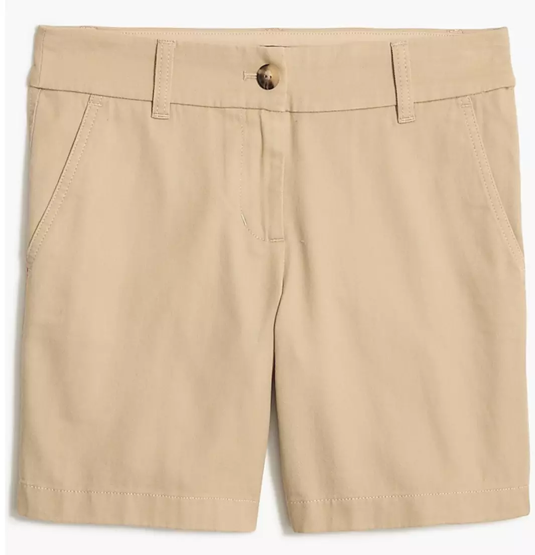 J crew deals khaki shorts