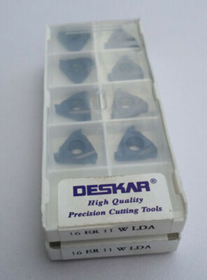 10PCS Thread insert 16ER 11W LDA #F7