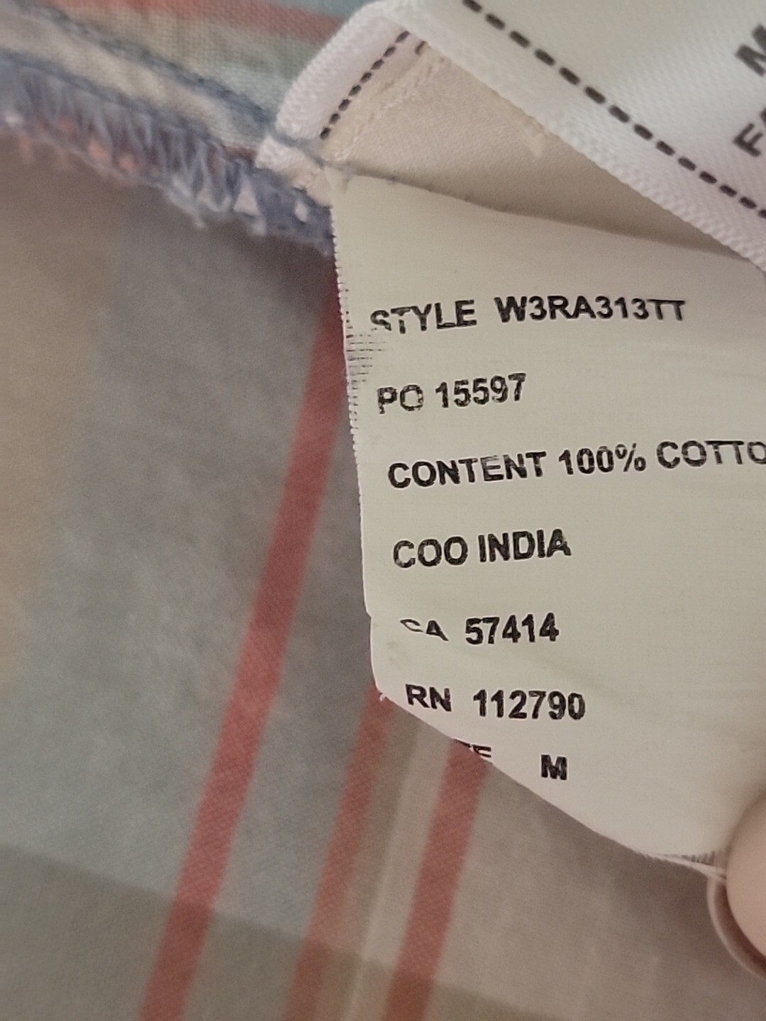 True Religion Western Pearl Snap Button Down LS Size M Women's Plaid Shirt #C thumbnail 16