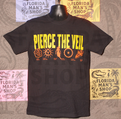 PIERCE THE VEIL Official 2025 Symbols 'I Can't Hear You World Tour