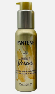 1 New Pantene Pro-V Miracle Rescue Moisture Mix-In Treatment 3 oz, Free Shipping